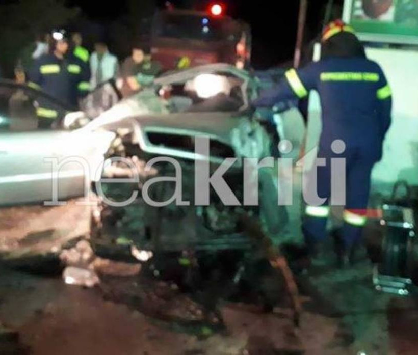 Πολύνεκρο τροχαίο στο Ηράκλειο: Καρέ - καρέ ο απεγκλωβισμός των θυμάτων (ΠΡΟΣΟΧΗ ΣΚΛΗΡΕΣ ΕΙΚΟΝΕΣ)