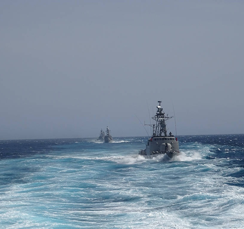 Οι εικόνες προκαλούν δέος - Δύναμη πυρός από το Πολεμικό Ναυτικό στο Μυρτώο Πέλαγος (pics)