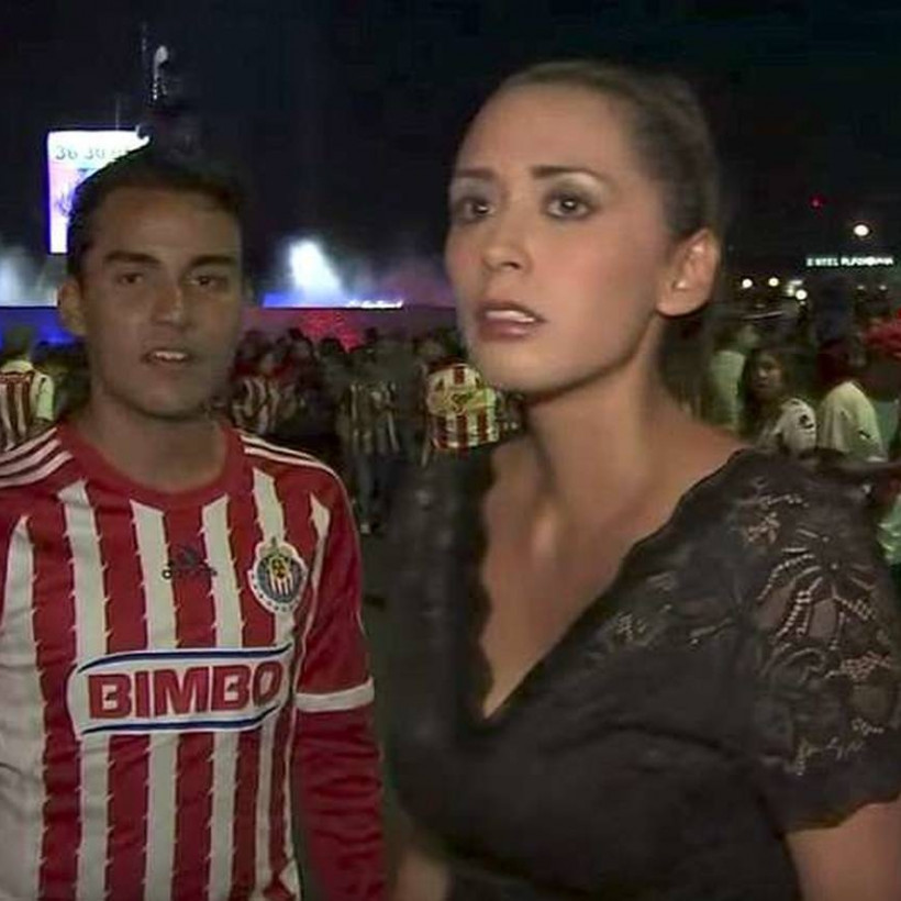 Οπαδός χούφτωσε ρεπόρτερ on air - Δείτε την αντίδραση της (vid)