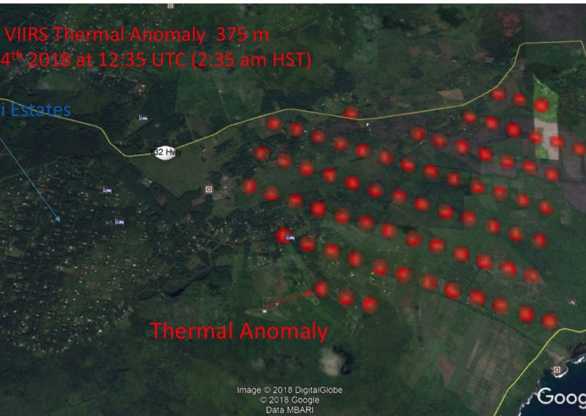 Εντυπωσιακό: Η έκρηξη του ηφαιστείου Κιλαουέα από το Διάστημα (pics)
