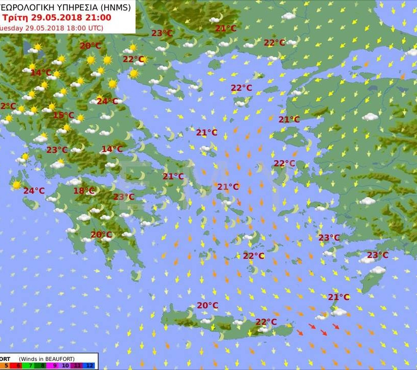 Καιρός τώρα: Με ζέστη και απογευματινές βροχές η Τρίτη (pics)