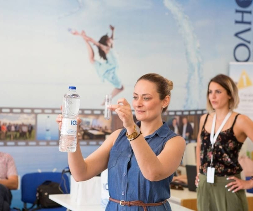 Εκπαιδευτική επίσκεψη στη γραμμή εμφιάλωσης του Φυσικού Μεταλλικού Νερού ΙΟΛΗ