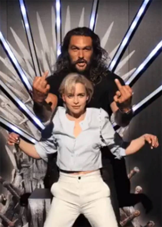 Game of Thrones: Καλίσι και Ντόγκο τα ήπιαν κι άρχισαν να δημοσιεύουν φωτογραφίες αλά dirty dancing