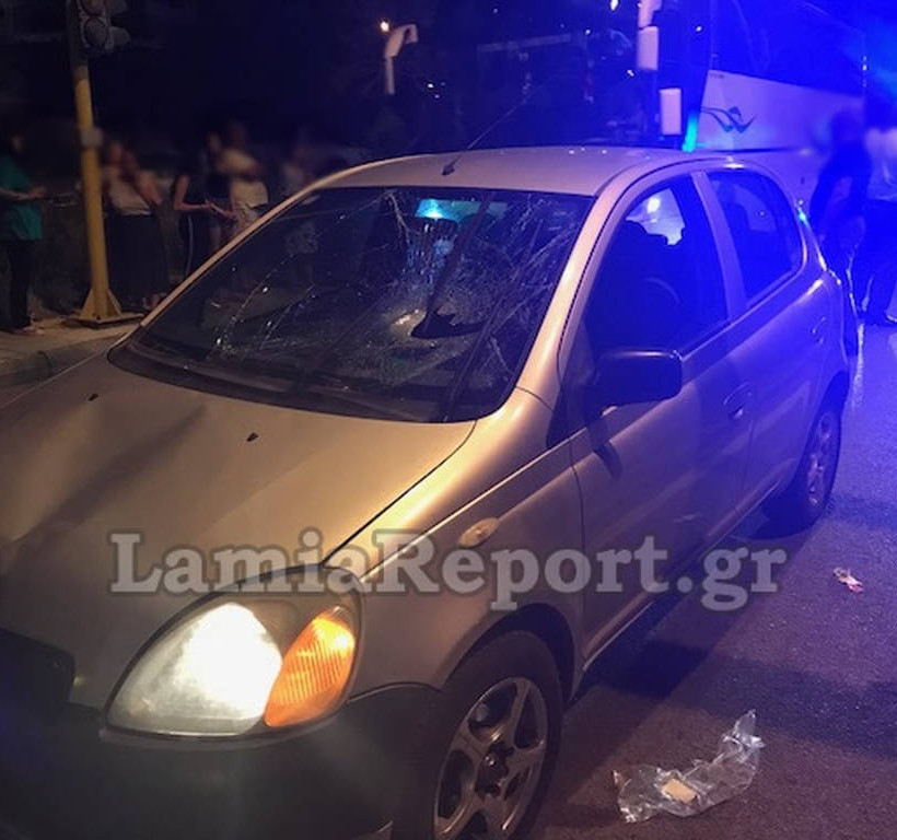 Λαμία: Μάχη για τη ζωή του δίνει 26χρονος που παρασύρθηκε από όχημα
