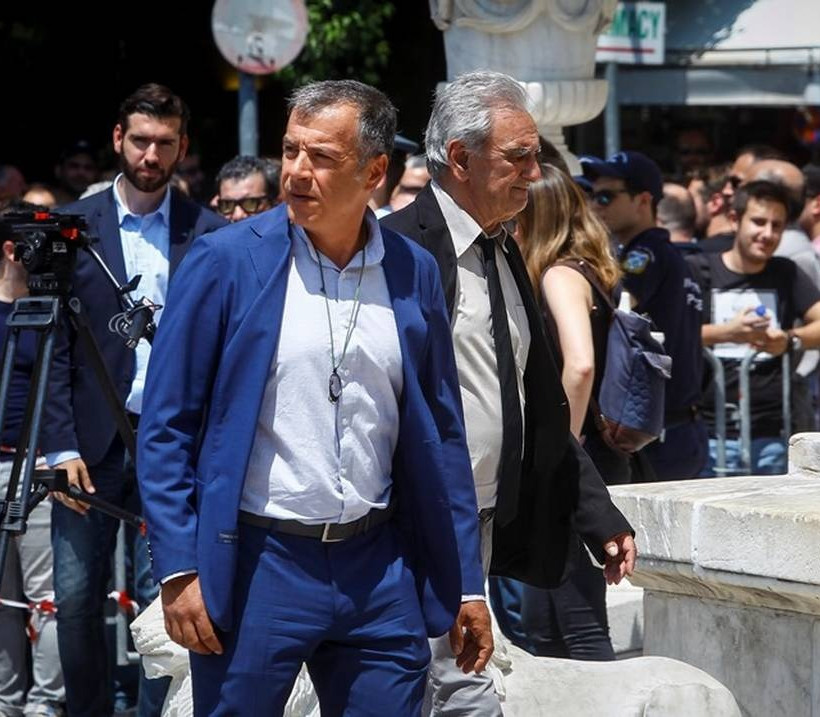 Ο επικεφαλής του Ποταμιού, Σταύρος Θεοδωράκης