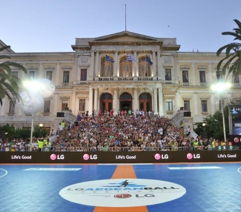 Η LG προσφέρει δωρεάν τη συμμετοχή των «LG Αθλητών του Αύριο» στο 3ο LG AegeanBall Festival