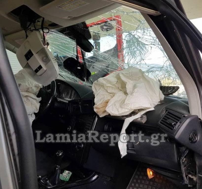 Τρομακτικό τροχαίο στην Εθνική Οδό Αθηνών – Λαμίας (ΠΡΟΣΟΧΗ – ΣΚΛΗΡΕΣ ΕΙΚΟΝΕΣ)