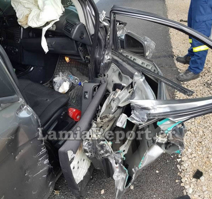 Τρομακτικό τροχαίο στην Εθνική Οδό Αθηνών – Λαμίας (ΠΡΟΣΟΧΗ – ΣΚΛΗΡΕΣ ΕΙΚΟΝΕΣ)