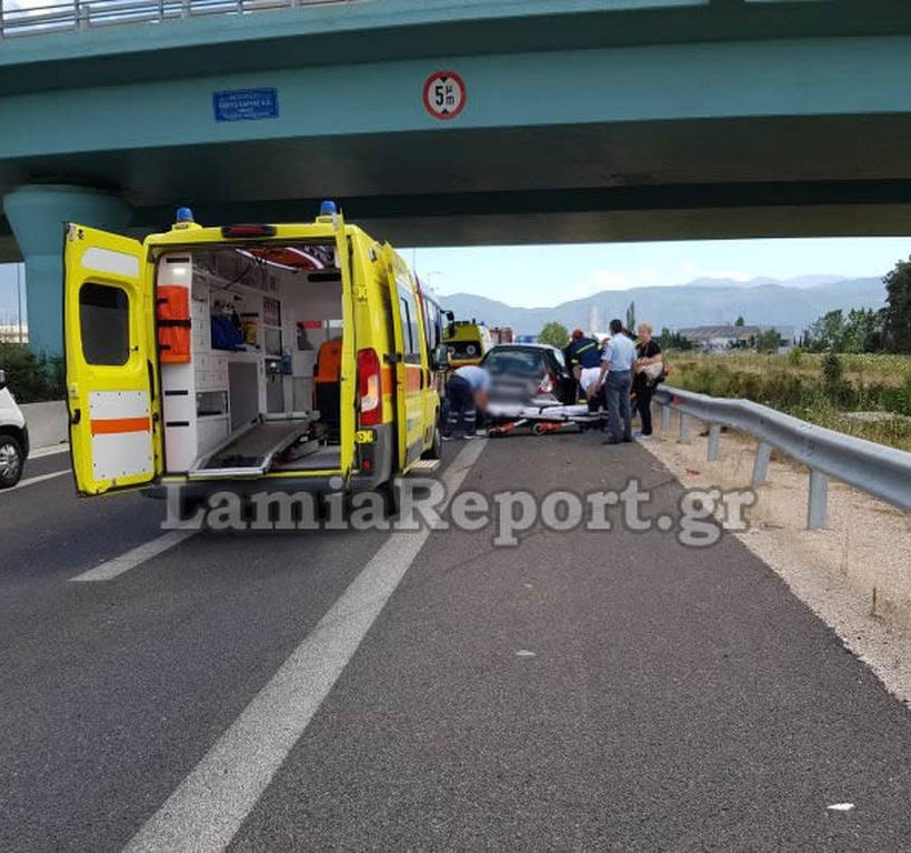 Τρομακτικό τροχαίο στην Εθνική Οδό Αθηνών – Λαμίας (ΠΡΟΣΟΧΗ – ΣΚΛΗΡΕΣ ΕΙΚΟΝΕΣ)