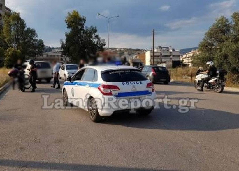 Λαμία: Περιπετειώδης καταδίωξη και σύλληψη μέσα στην πόλη (pics)