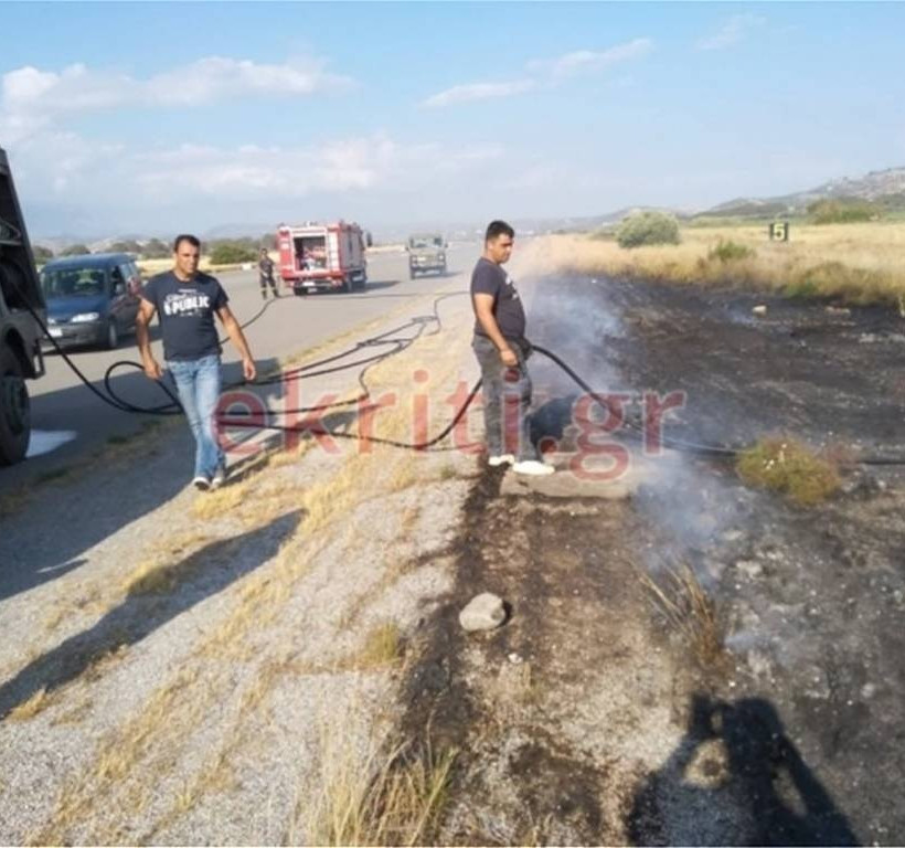 Κρητη: Σοβαρό τροχαίο σε αγώνες επιτάχυνσης - Τραυματίστηκε μοτοσικλετιστής (pics)