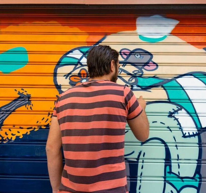 Το Beat ζωγραφίζει στο Τρίγωνο με τον Dreyk the Pirate