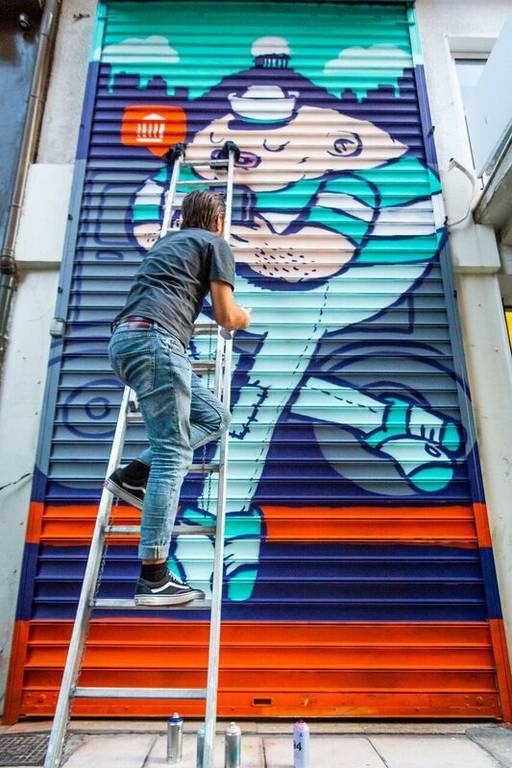 Το Beat ζωγραφίζει στο Τρίγωνο με τον Dreyk the Pirate