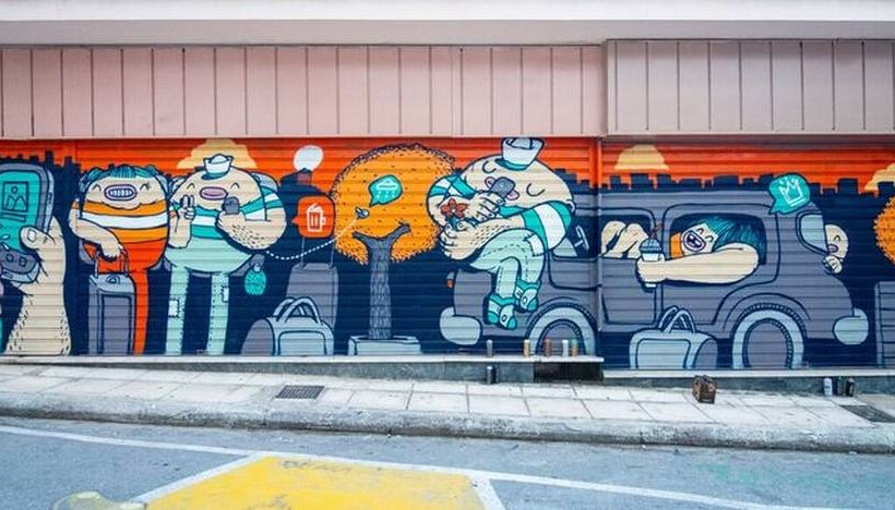 Το Beat ζωγραφίζει στο Τρίγωνο με τον Dreyk the Pirate