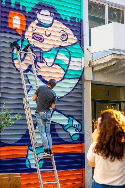 Το Beat ζωγραφίζει στο Τρίγωνο με τον Dreyk the Pirate