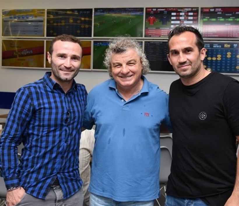 Δημήτρης Σαλπιγγίδης, Βασίλης Χατζηπαναγής, Φάνης Γκέκας