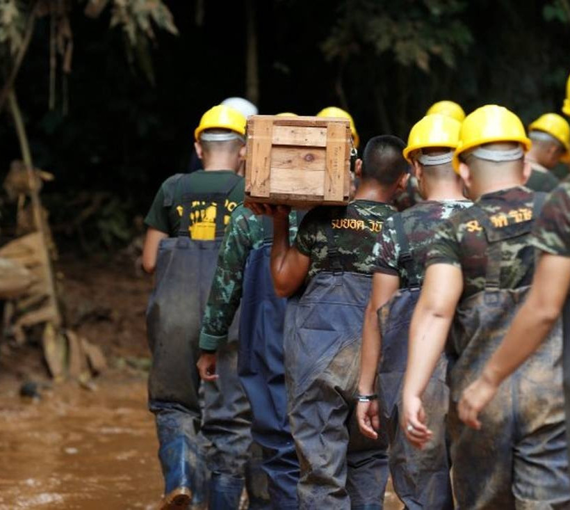 Παγκόσμια συγκίνηση για το «θαύμα» της Ταϊλάνδης: Διασώθηκαν τα 12 παιδιά κι ο προπονητής τους