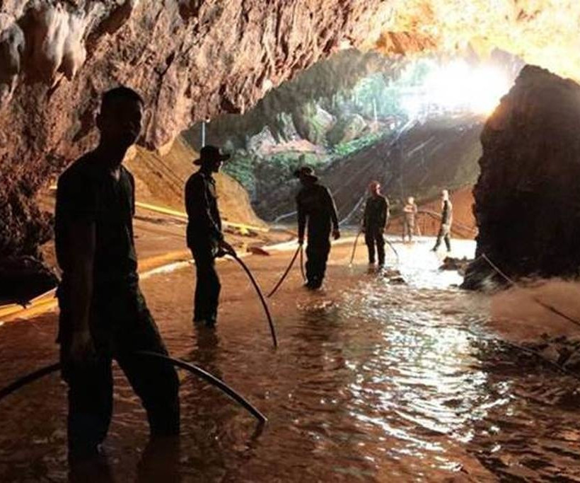 Ταϊλάνδη: Χολιγουντιανοί παραγωγοί στο σημείο που απεγκλωβίστηκαν τα παιδιά - Ετοιμάζουν ταινία