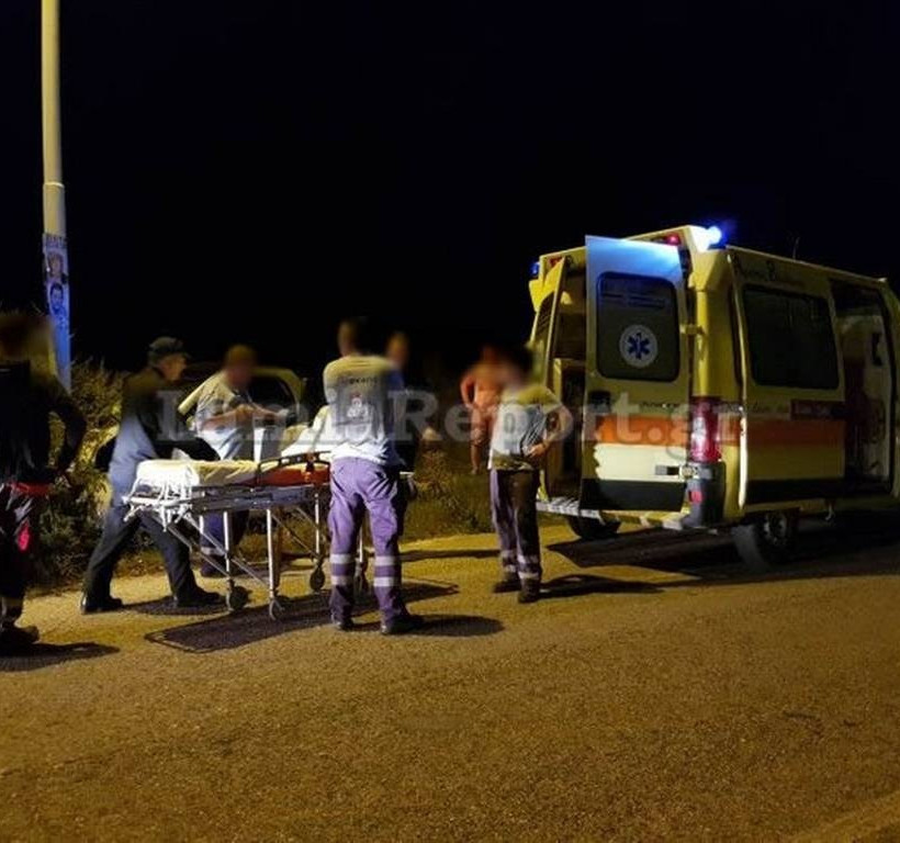 Σοβαρό τροχαίο στη Λαμία (ΠΡΟΣΟΧΗ ΣΚΛΗΡΕΣ ΕΙΚΟΝΕΣ)