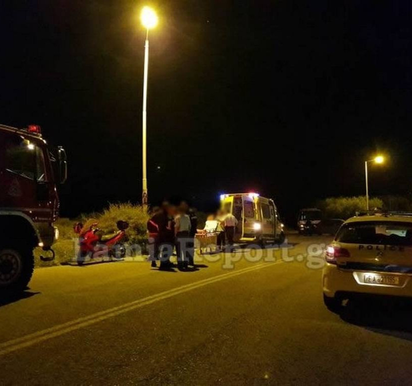 Σοβαρό τροχαίο στη Λαμία (ΠΡΟΣΟΧΗ ΣΚΛΗΡΕΣ ΕΙΚΟΝΕΣ)