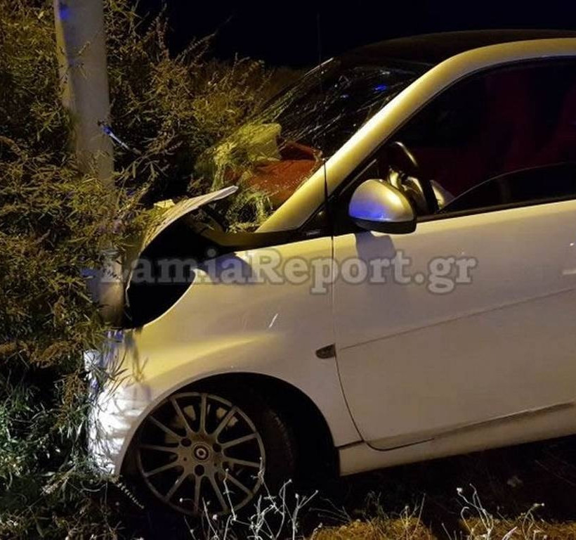 Σοβαρό τροχαίο στη Λαμία (ΠΡΟΣΟΧΗ ΣΚΛΗΡΕΣ ΕΙΚΟΝΕΣ)