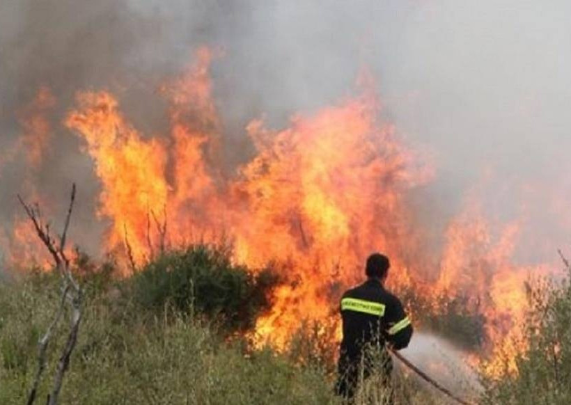 Πολύ υψηλός κίνδυνος πυρκαγιάς για αύριο Κυριακή (15/07)