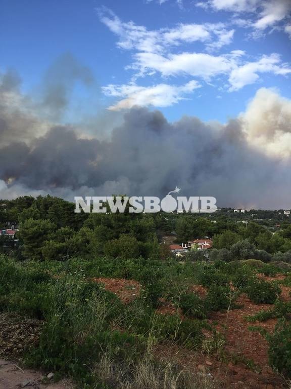 Φωτιά ΤΩΡΑ στην Πεντέλη - Νέος συναγερμός στην Πυροσβεστική 