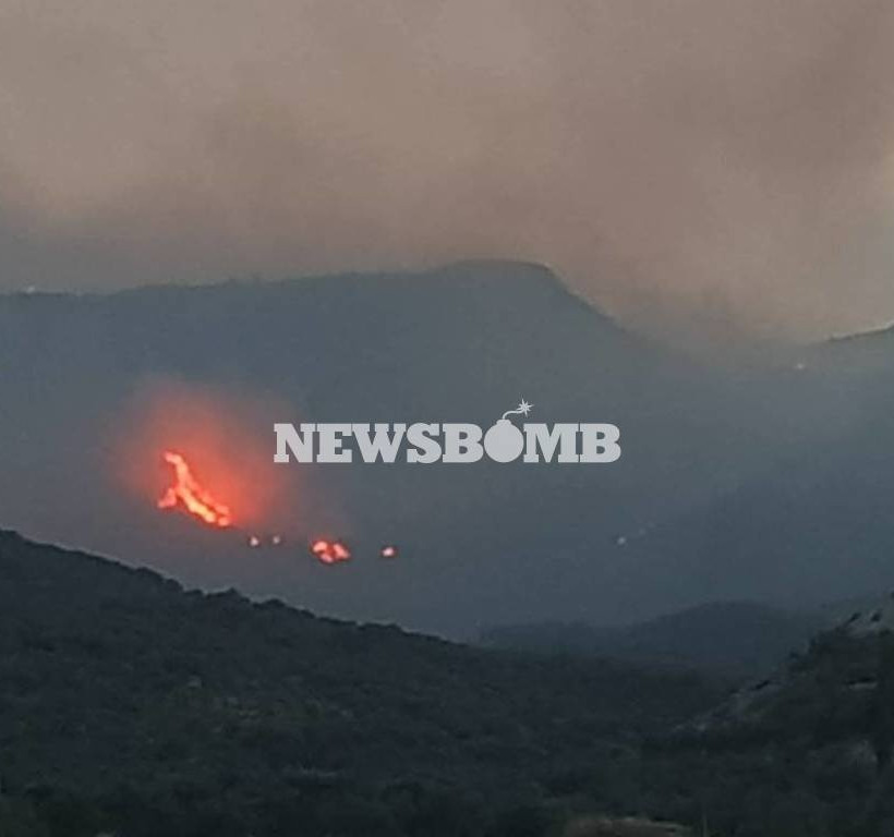 Φωτιά τώρα: Πυρκαγιά στο Ζεμενό Κορινθίας κοντά στο Ξυλόκαστρο (pics)