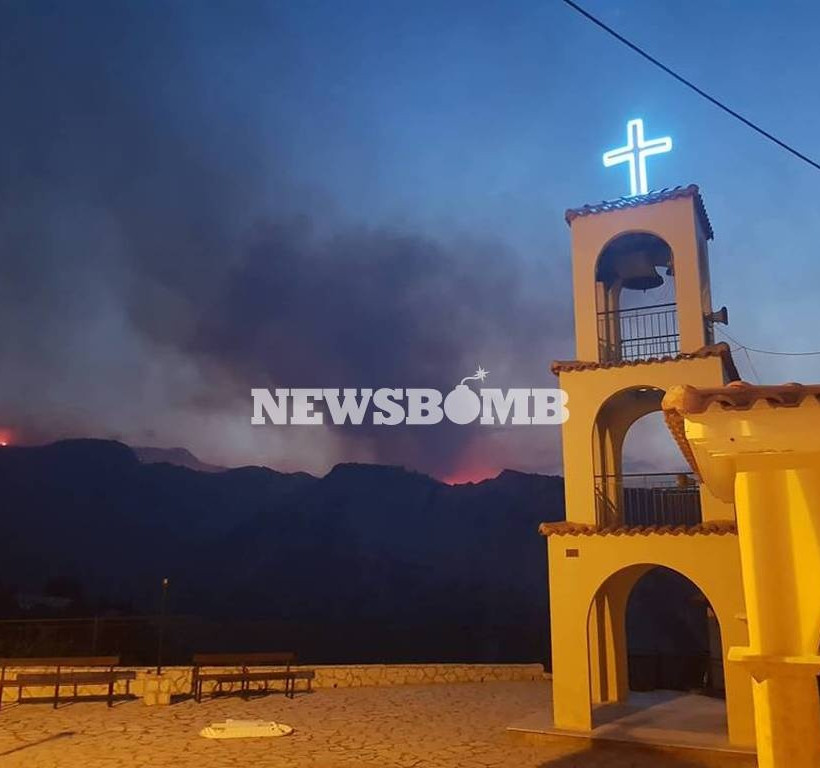 Φωτιά τώρα: Πυρκαγιά στο Ζεμενό Κορινθίας κοντά στο Ξυλόκαστρο (pics)