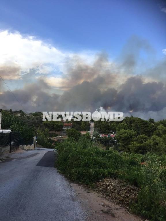 Φωτιά ΤΩΡΑ στην Πεντέλη - Νέος συναγερμός στην Πυροσβεστική 