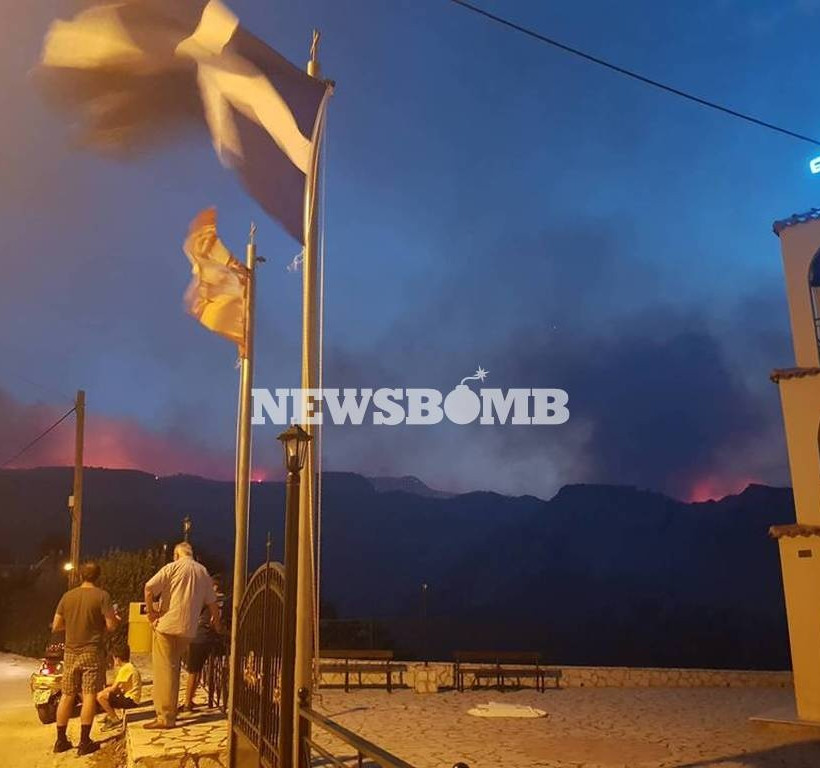 Φωτιά τώρα: Πυρκαγιά στο Ζεμενό Κορινθίας κοντά στο Ξυλόκαστρο (pics)