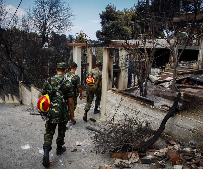 Φωτιά Αττική: Τραπεζικός λογαριασμός αλληλεγγύης της ΚΕΔΕ για όσους καταστράφηκαν τα σπίτια τους