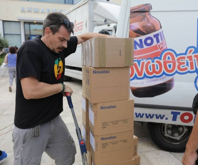 Φωτιές: Οι εταιρείες του Ομίλου Γιαννακόπουλου στον τόπο της τραγωδίας (pics)