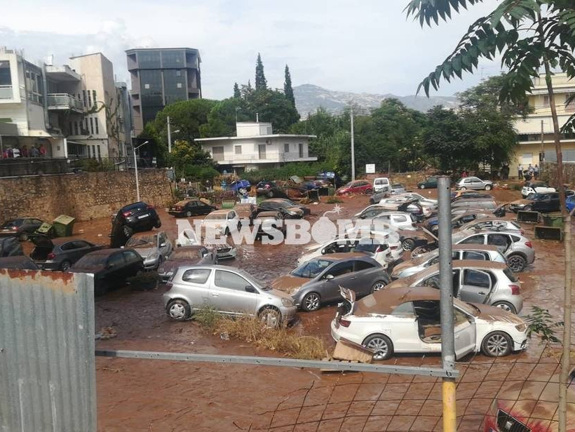 Πλημμύρες Μαρούσι: Άμεσα στην «πρώτη γραμμή» ο Καραμέρος - «Προτεραιότητά μας οι ανθρώπινες ζωές»