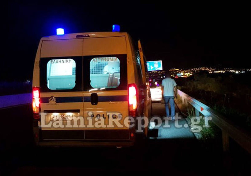 Λαμία: Αυτοκίνητο έφερε «σβούρες» στην Εθνική 