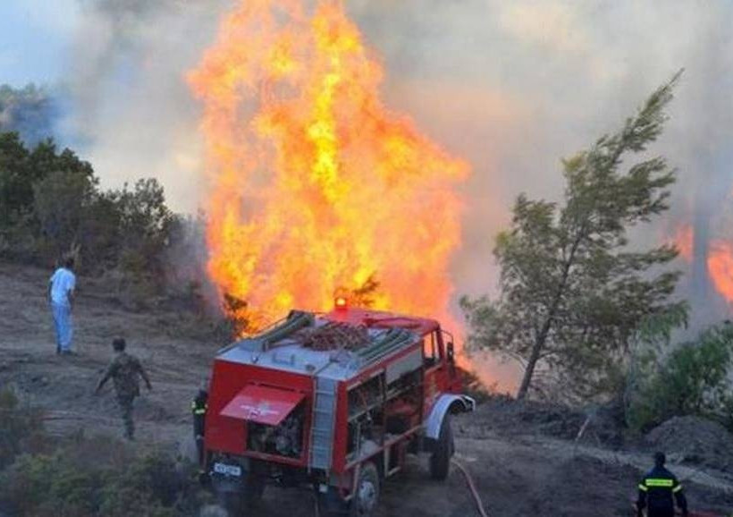Υψηλός ο κίνδυνος πυρκαγιάς για αύριο Σάββατο (04/08) - Δείτε σε ποιες περιοχές (χάρτης) 