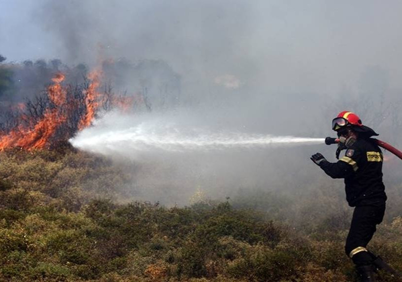 Πολύ υψηλός κίνδυνος πυρκαγιάς και για αύριο Πέμπτη (09/08) 