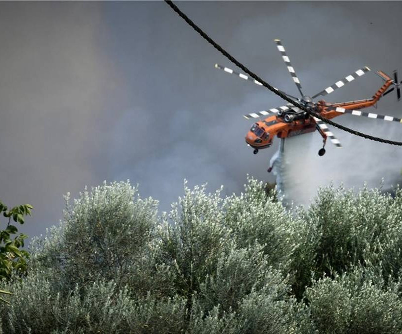 Δύο πυρκαγιές καίνε την Ηλεία: Νέα εστία φωτιάς απειλεί τα χωριά Ανάληψη και Γεράκι