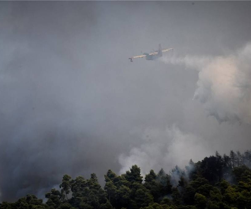 Δύο πυρκαγιές καίνε την Ηλεία: Νέα εστία φωτιάς απειλεί τα χωριά Ανάληψη και Γεράκι