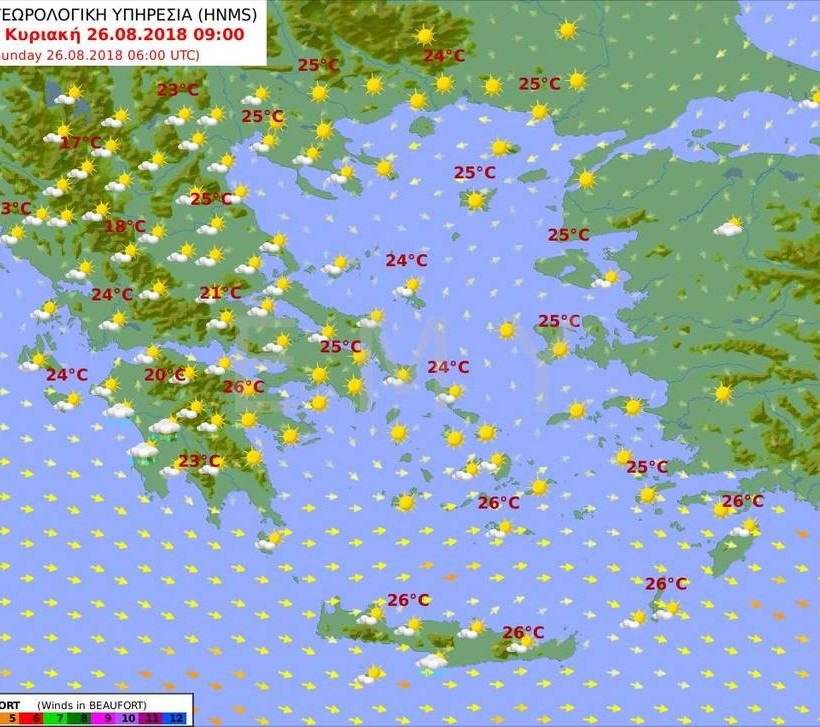 Καιρός: Καλοκαιρινές μπόρες και καταιγίδες την Κυριακή - Πού θα είναι έντονα τα φαινόμενα (pics)