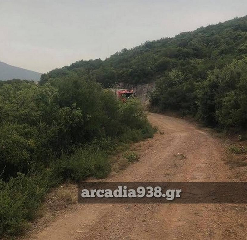 Πτώση αεροσκάφους Πολεμικής Αεροπορίας: Οι πρώτες εικόνες από το σημείο