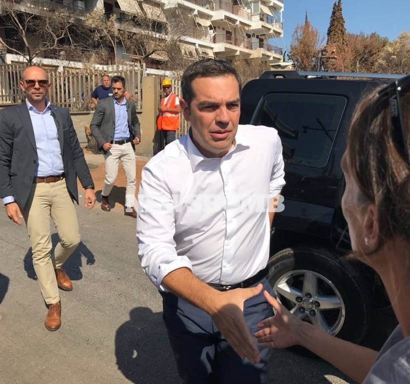 LIVE: Η επίσκεψη του Αλέξη Τσίπρα στο μαρτυρικό Μάτι