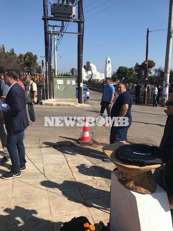 LIVE: Η επίσκεψη του Αλέξη Τσίπρα στο μαρτυρικό Μάτι