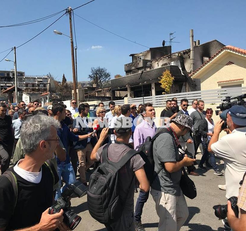 LIVE: Η επίσκεψη του Αλέξη Τσίπρα στο μαρτυρικό Μάτι