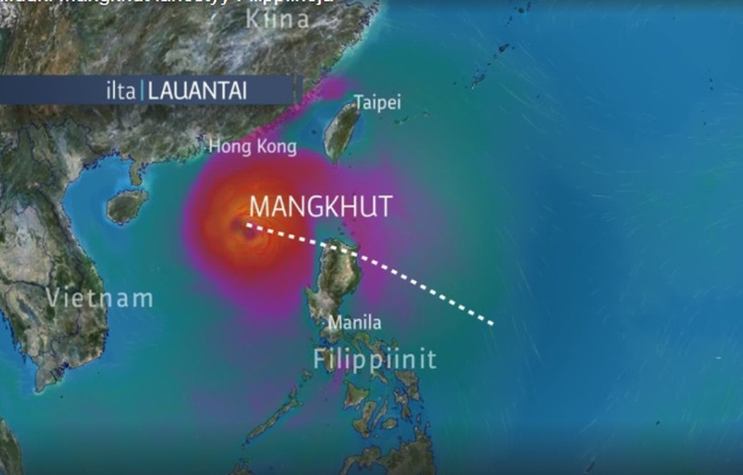 Φονικός υπερκυκλώνας ετοιμάζεται να χτυπήσει τις Φιλιππίνες – Χιλιάδες εγκαταλείπουν τα σπίτια τους