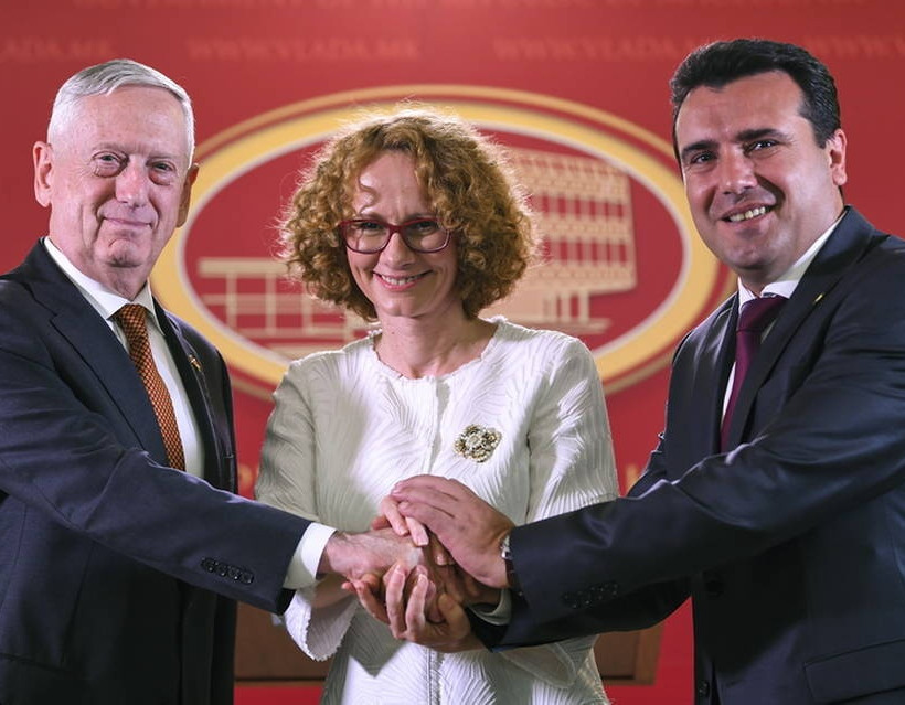 Τζέιμς Μάτις: Αμερικανική στήριξη στη Συμφωνία των Πρεσπών μεταξύ Ελλάδας και Σκοπίων