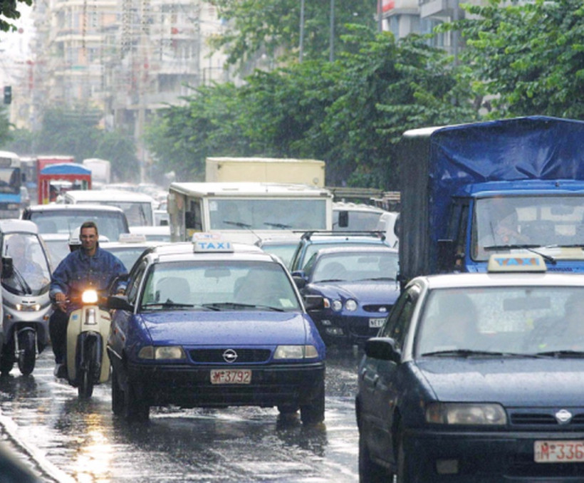 «Κόλαση» ο Κηφισός: Μποτιλιάρισμα στις κεντρικές λεωφόρους της Αθήνας 