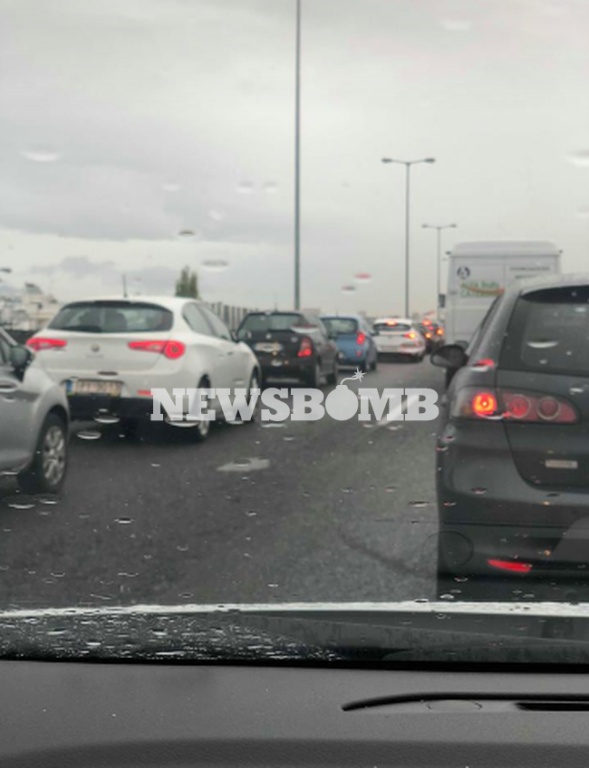 «Κόλαση» ο Κηφισός: Μποτιλιάρισμα στις κεντρικές λεωφόρους της Αθήνας 