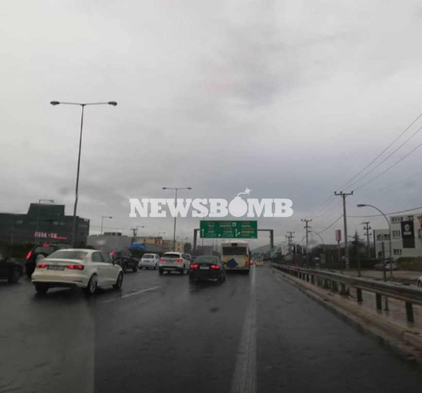 «Κόλαση» ο Κηφισός: Μποτιλιάρισμα στις κεντρικές λεωφόρους της Αθήνας 