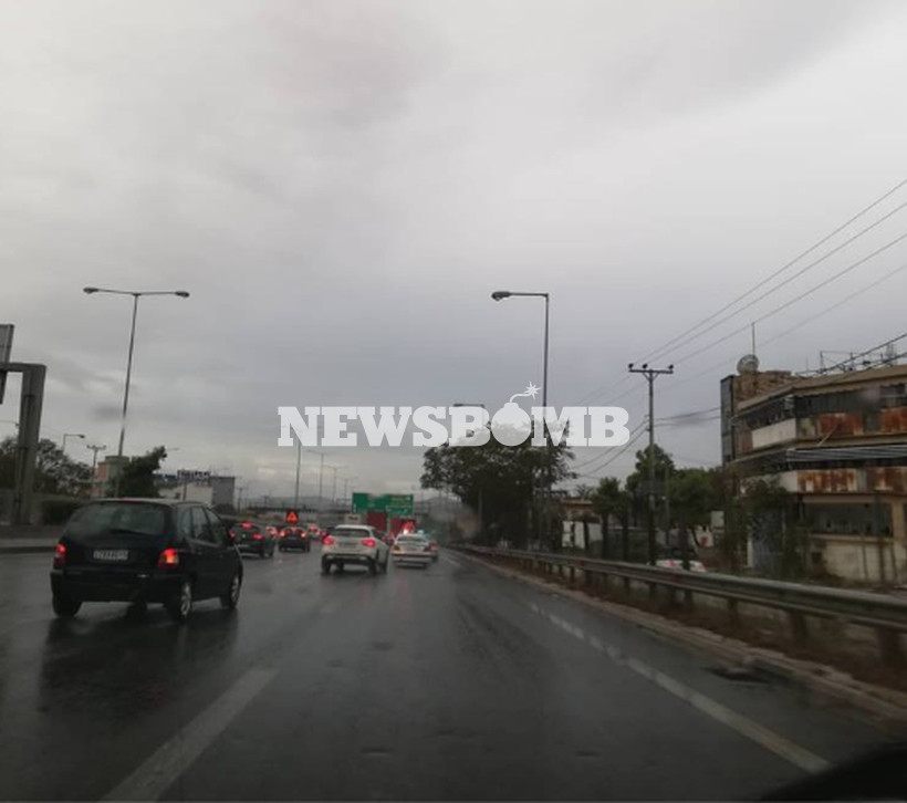 «Κόλαση» ο Κηφισός: Μποτιλιάρισμα στις κεντρικές λεωφόρους της Αθήνας 